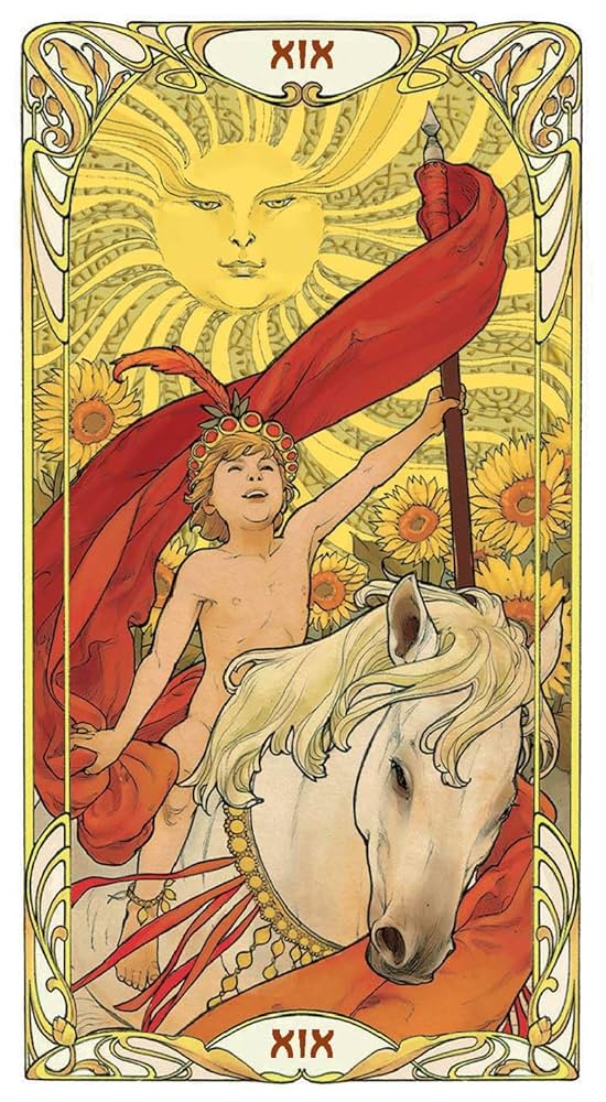 Lo Scarabeo Golden Art Nouveau Tarot. Grand Trumps. with